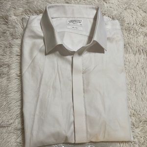 Lorenzo Uomo cuffed dress shirt for men